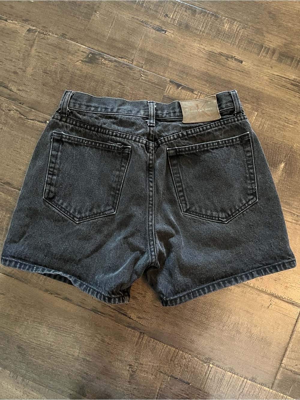 Vintage Calvin Klein | Black Jean Shorts